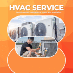 Orange Modern HVAC